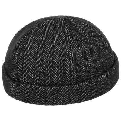 Hammaburg Herringbone Docker Hat in Wool