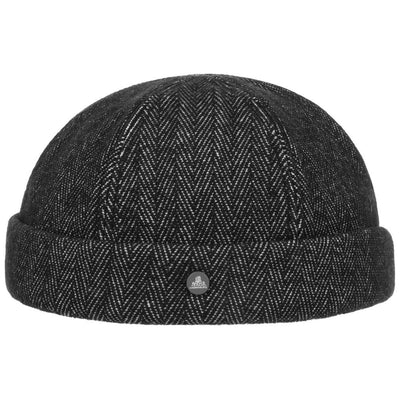 Hammaburg Herringbone Docker Hat in Wool