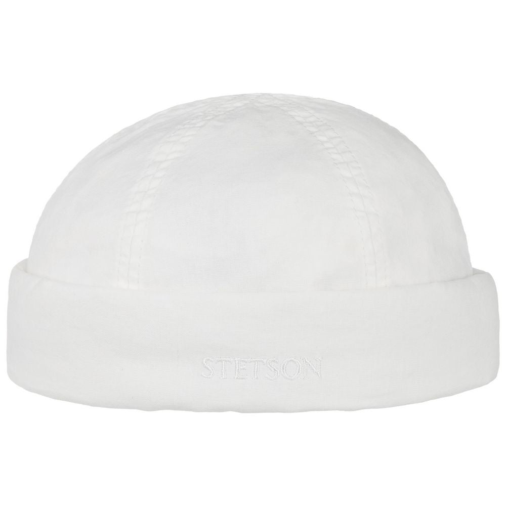 Stetson Delave Organic Cotton Docker Hat - Offwhite