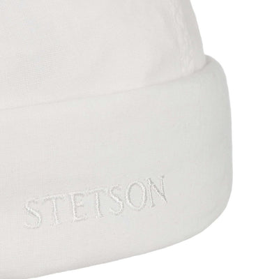 Stetson Delave Organic Cotton Docker Hat - Offwhite