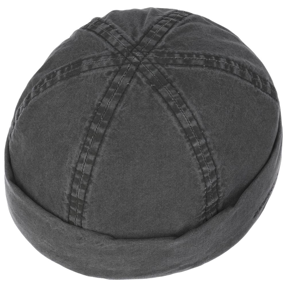 Stetson Delave Organic Cotton Docker Hat - Black
