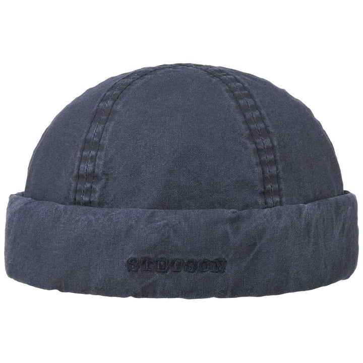 Stetson Delave Organic Cotton Docker Hat - Navy