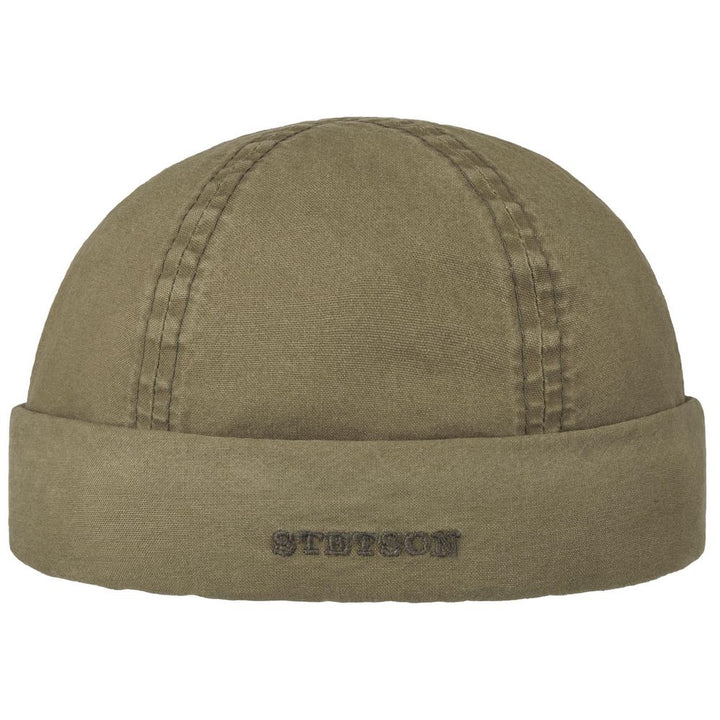 Stetson Delave Organic Cotton Docker Hat - Khaki