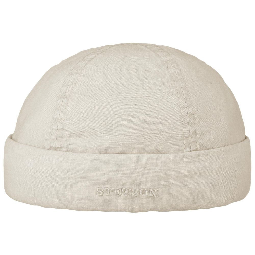 Stetson Delave Organic Cotton Docker Hat - Ivory