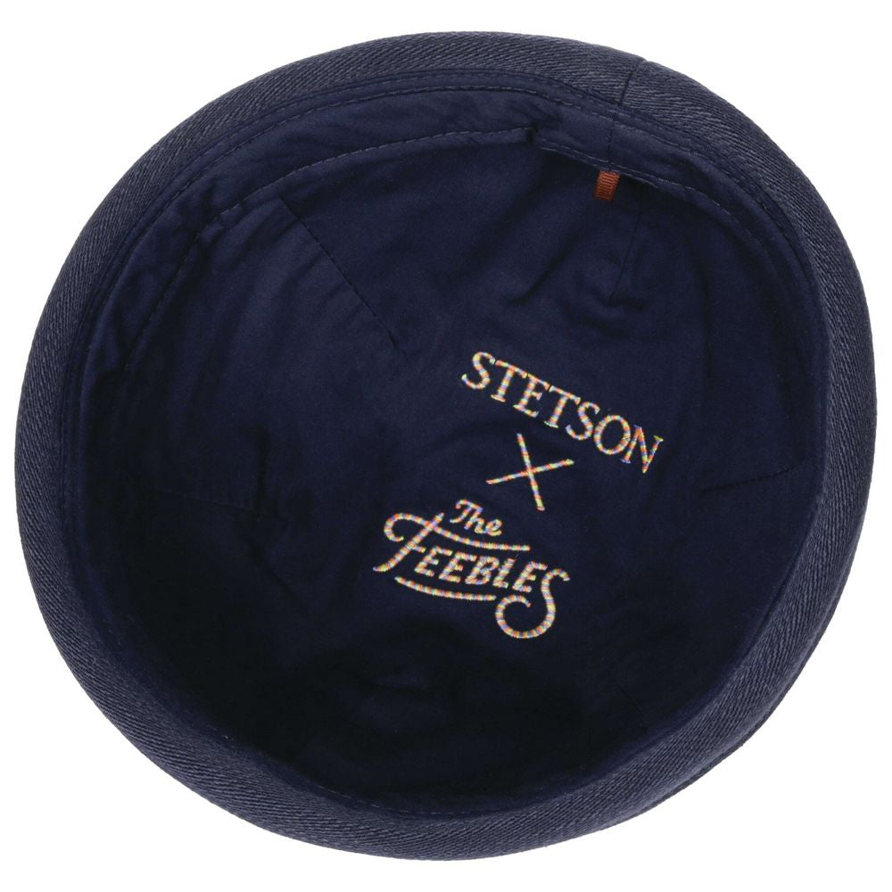 Docker Cotton Stetson x The Feebles - Blå - Docker Cap fra Stetson hos The Prince Webshop