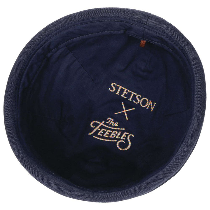 Docker Cotton Stetson x The Feebles - Blå - Docker Cap fra Stetson hos The Prince Webshop