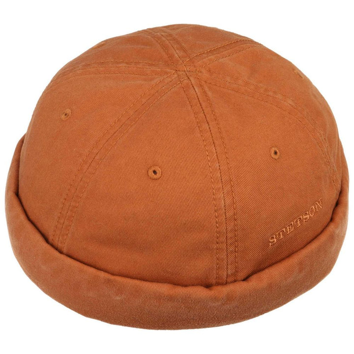 Stetson Docker Cotton - Rustfarvet Bomulds Cap