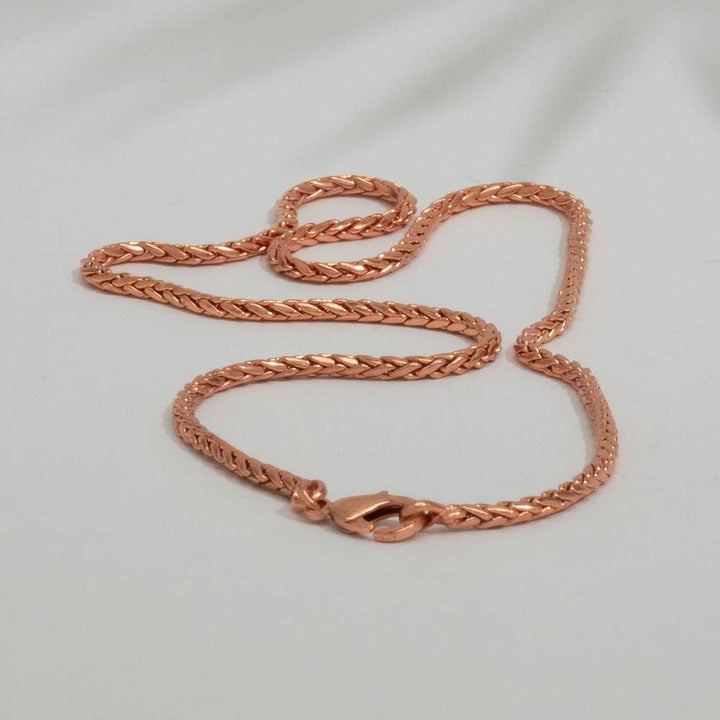 Halskæde med kobberled - Halskæde fra Ayurveda Specialist B.V. hos The Prince Webshop