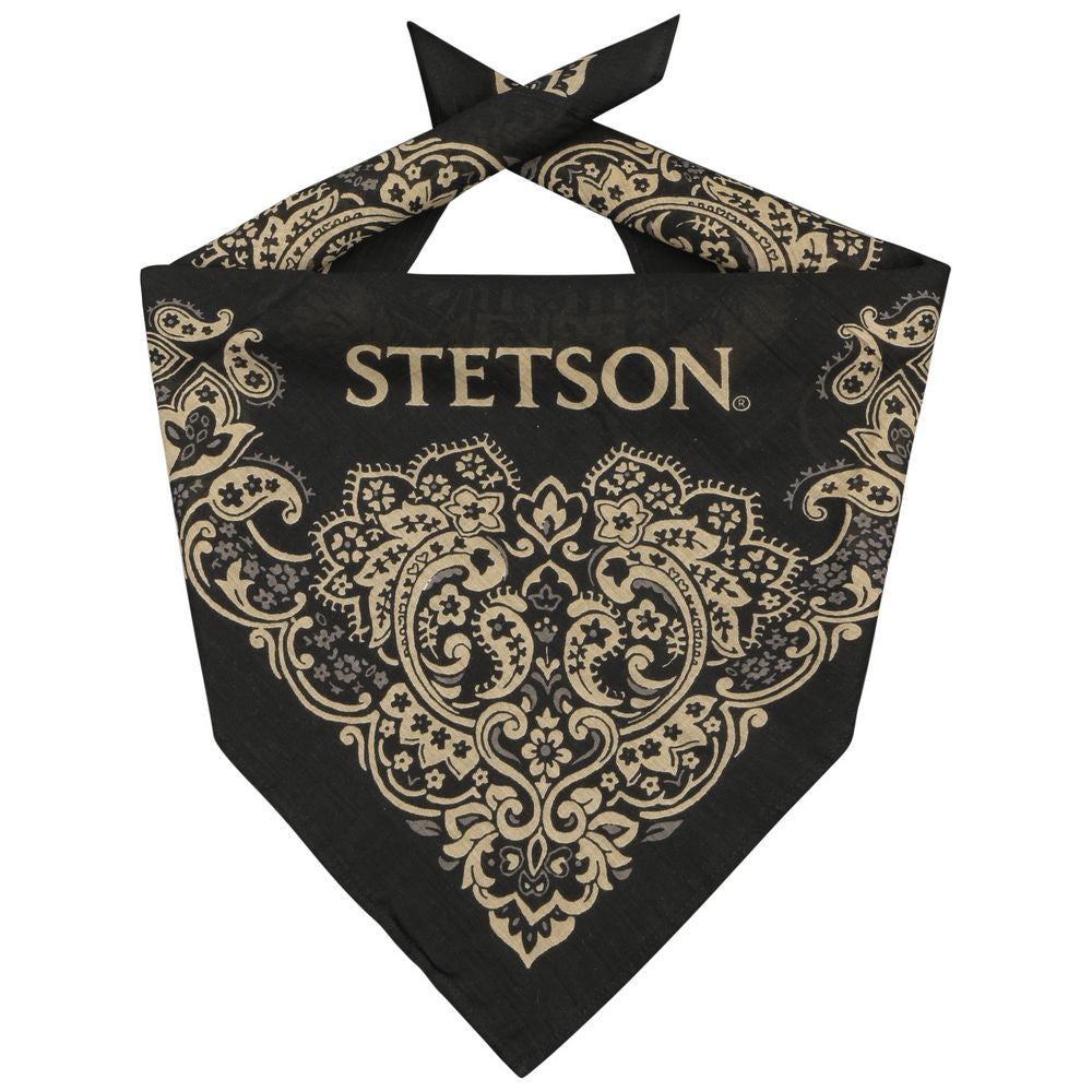 STETSON bandana - 100% Cotton - Black