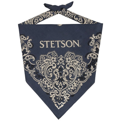 STETSON bandana - 100% Cotton - Navy