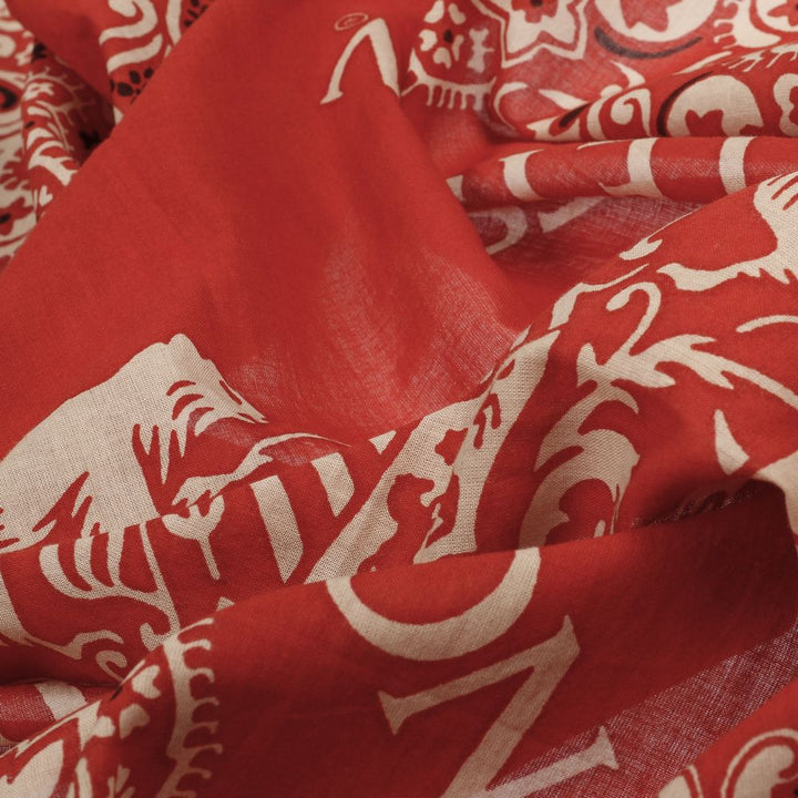 STETSON bandana - 100% cotton - Red