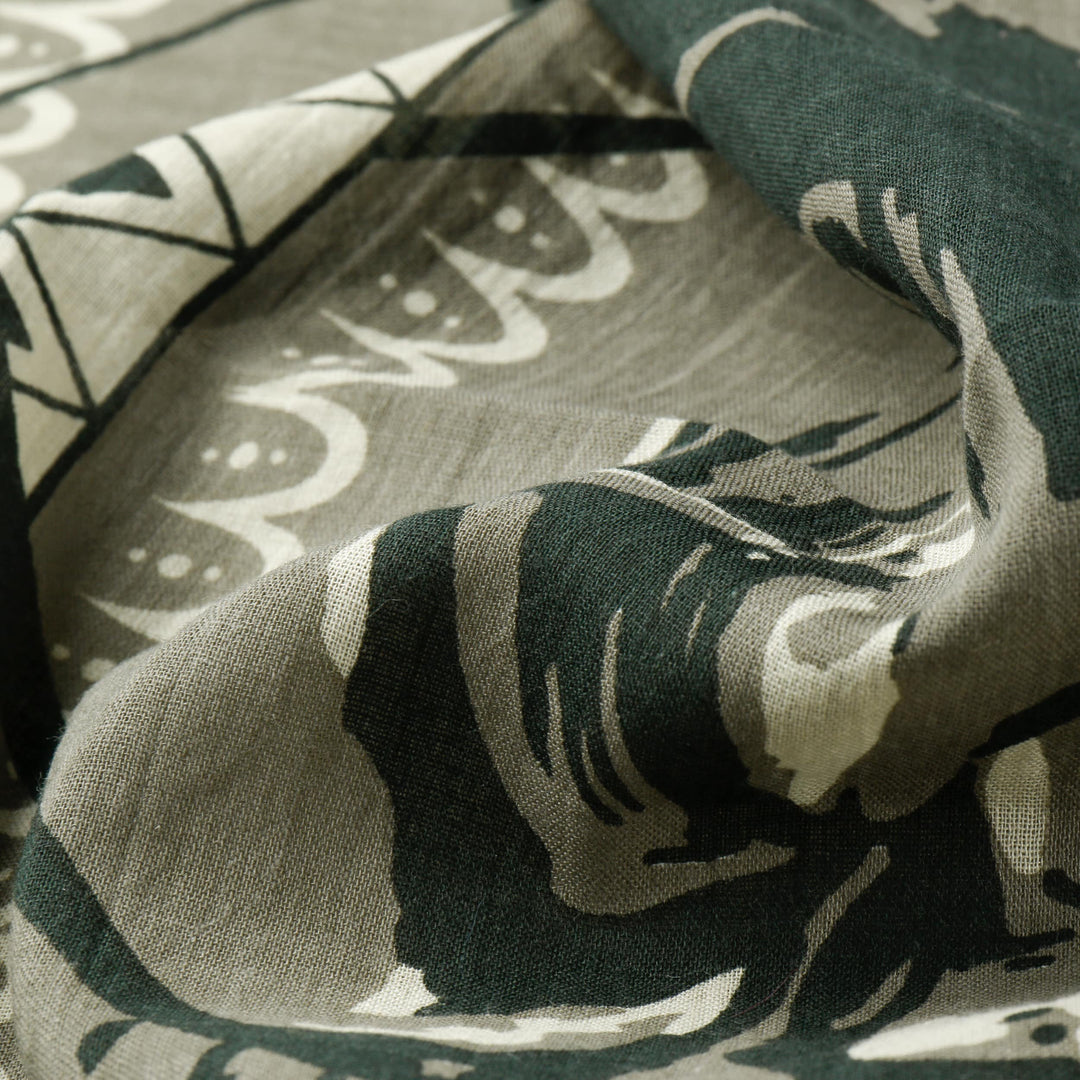 STETSON Last Drop bandana - 100% bomuld - Olive