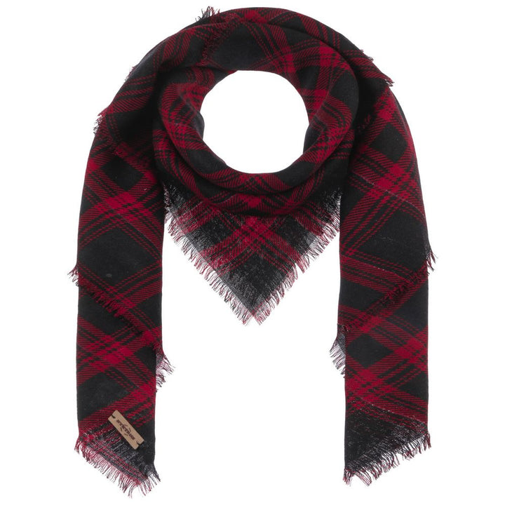 Stetson Scarf Shadow Plaid - Skotskternet Uld Tørklæde - Halstørklæde fra Stetson hos The Prince Webshop