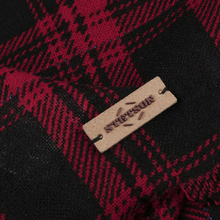 Stetson Scarf Shadow Plaid - Skotskternet Uld Tørklæde - Halstørklæde fra Stetson hos The Prince Webshop