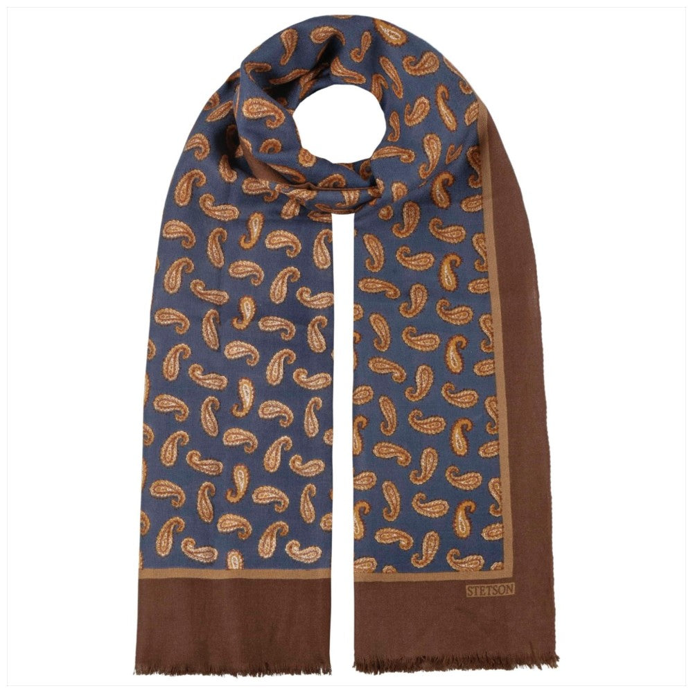 Stetson Scarf Wool Small Paisley