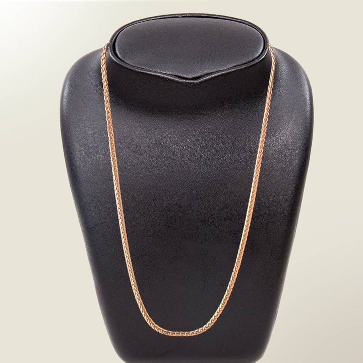 Necklace with copper links -d