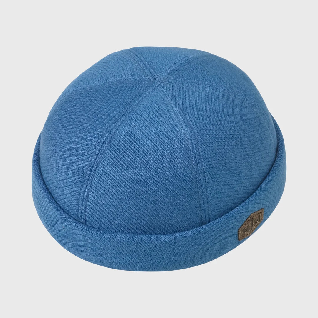 MJM Aron 41 Bamboo Docker Cap Blue