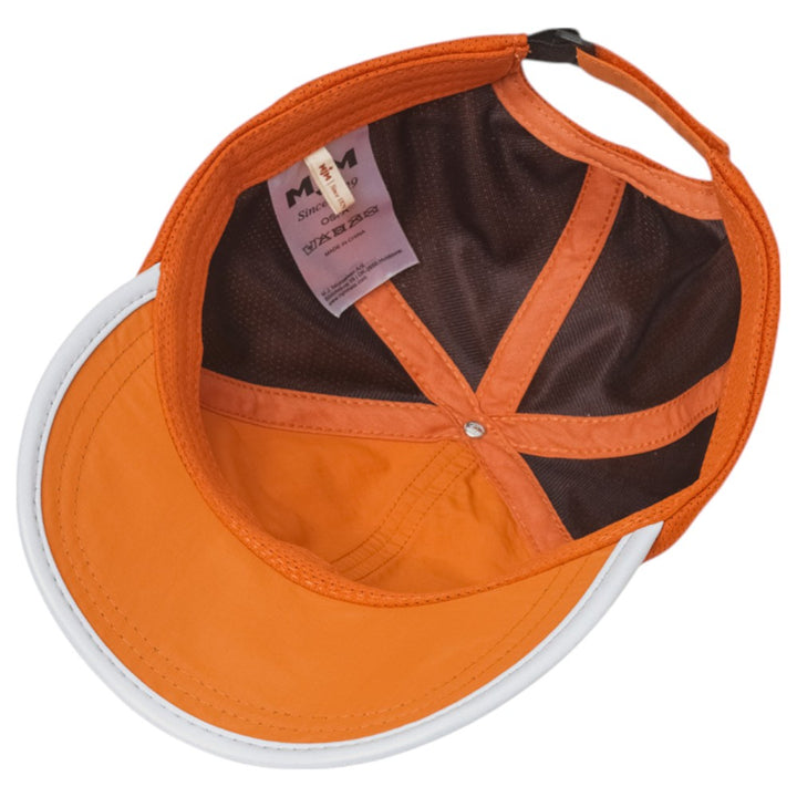 MJM 2 Tone Baseball Cap med UPF50+ / Orange - Baseball Cap fra MJM Hats hos The Prince Webshop