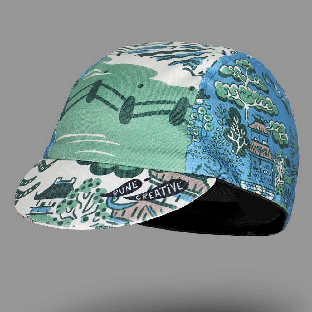 Bello Cycling cap - Cold Chaniwa by Rune Creative