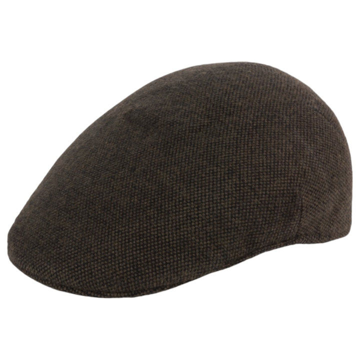 MJM Country Sixpence Wool Mix 33 Green - Flat Cap fra MJM Hats hos The Prince Webshop