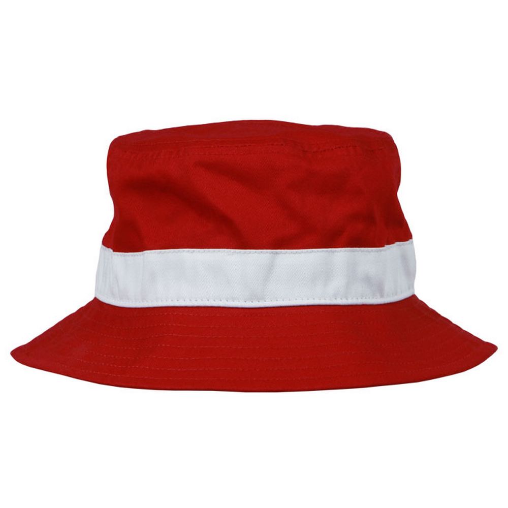 Tanska Rulle Hat - punainen valkoinen