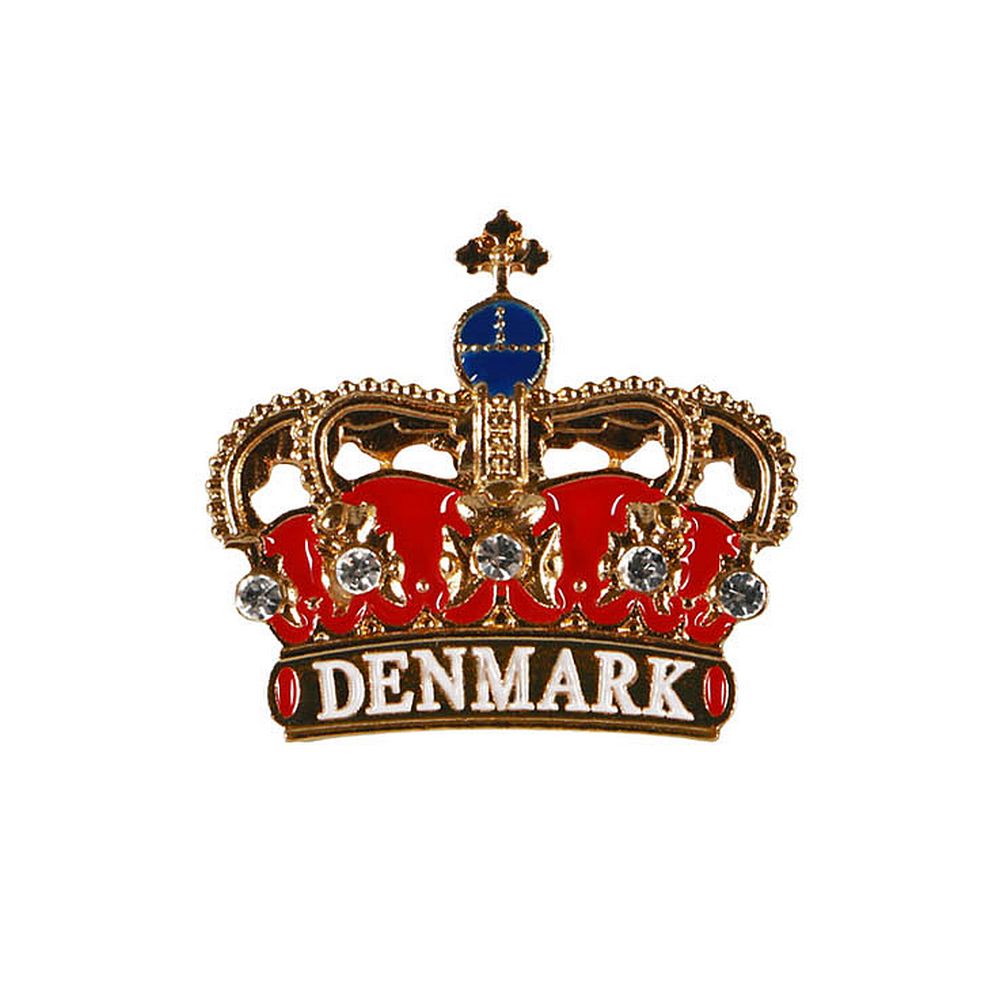 Konge Krone Emblem - Lapel Pin