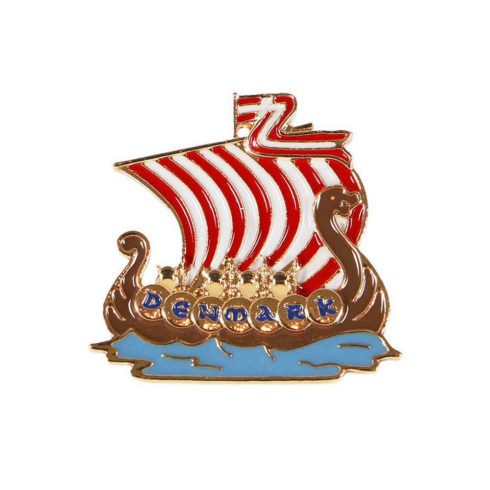 Viking Ship Emblem - Lapel Pin