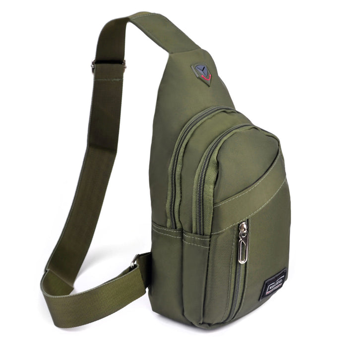 Sporty Olivegreen Crossbody Shoulder Sling Bag