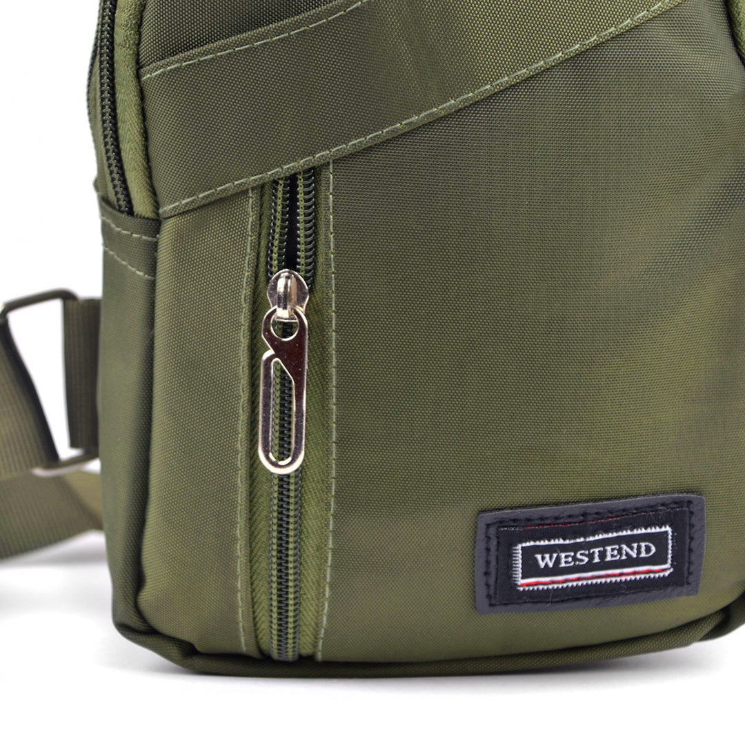 Sporty Olivegreen Crossbody Shoulder Sling Bag