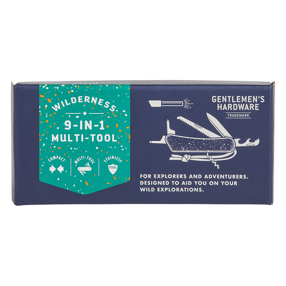 Wilderness Multi Tool m/Firestarter - Sjov Gave fra Gentlemen's Hardware hos The Prince Webshop