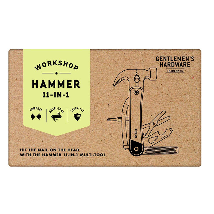 Smart Hammer Multi Tool - Lommeværktøj fra Gentlemen's Hardware hos The Prince Webshop