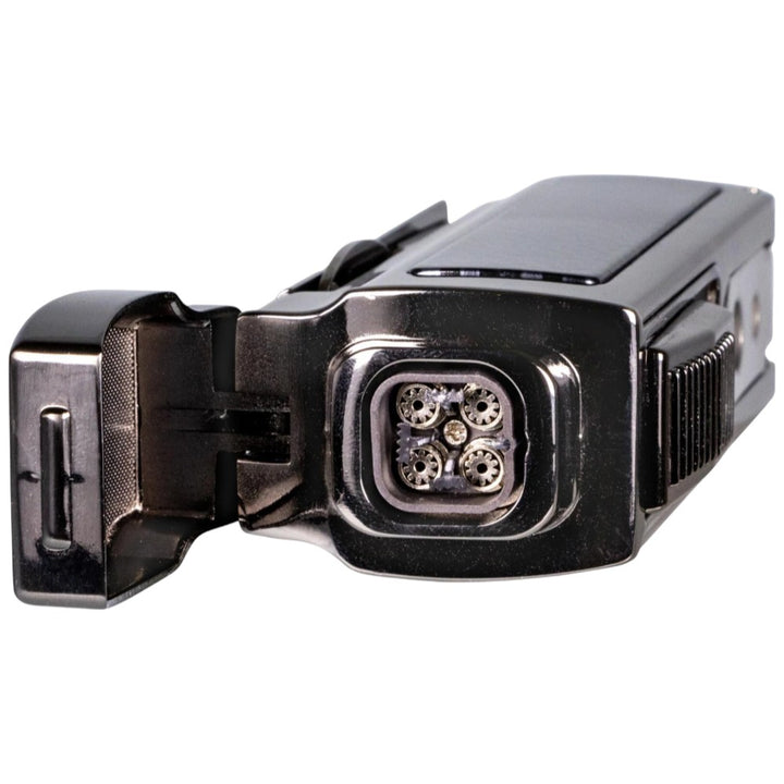 Cigar Lighter PASSATORE "Madder Max" 4 Jet Flammer + Tools