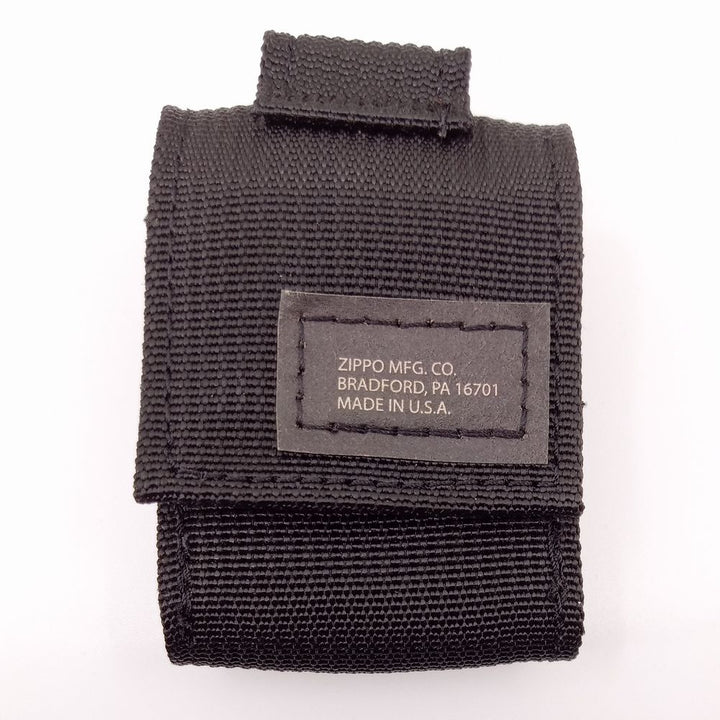 Zippo Molle Pouch OD Black + Black Crackle Lighter