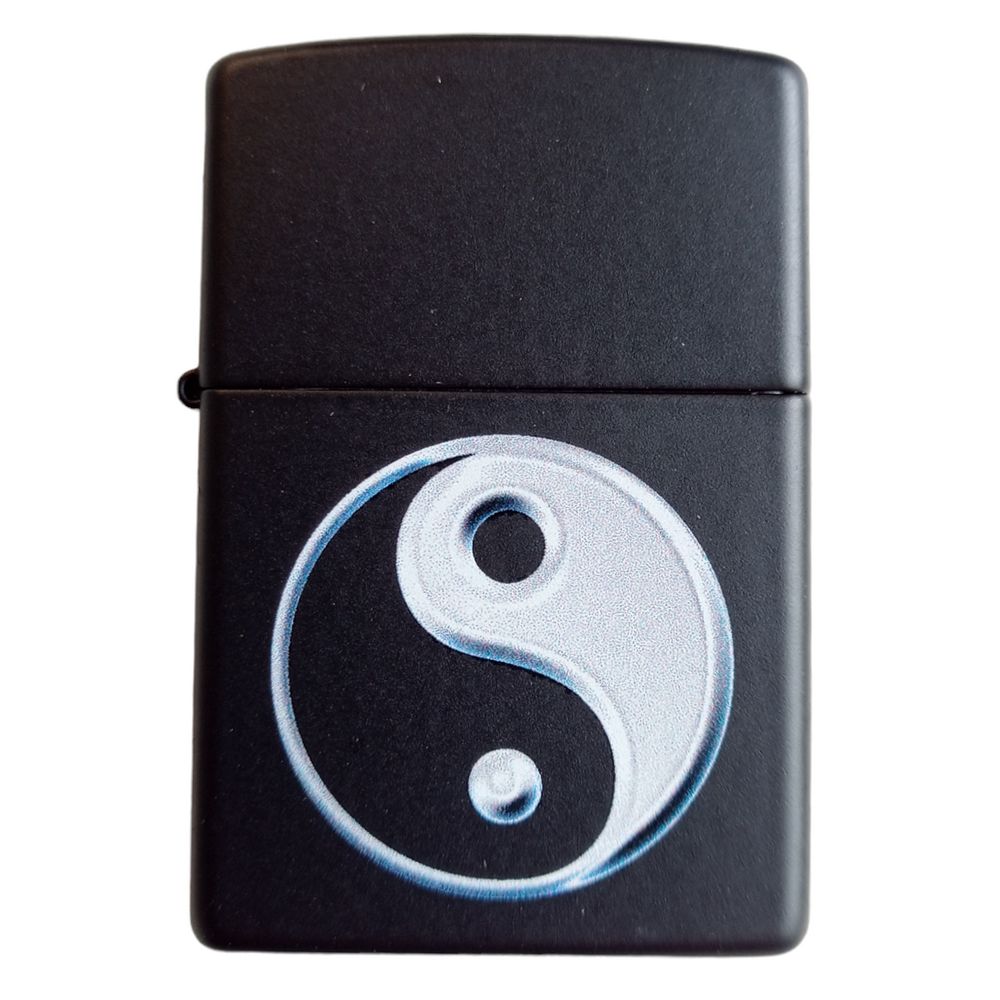 Zippo Lighter Mat Sort -  Yin Yang