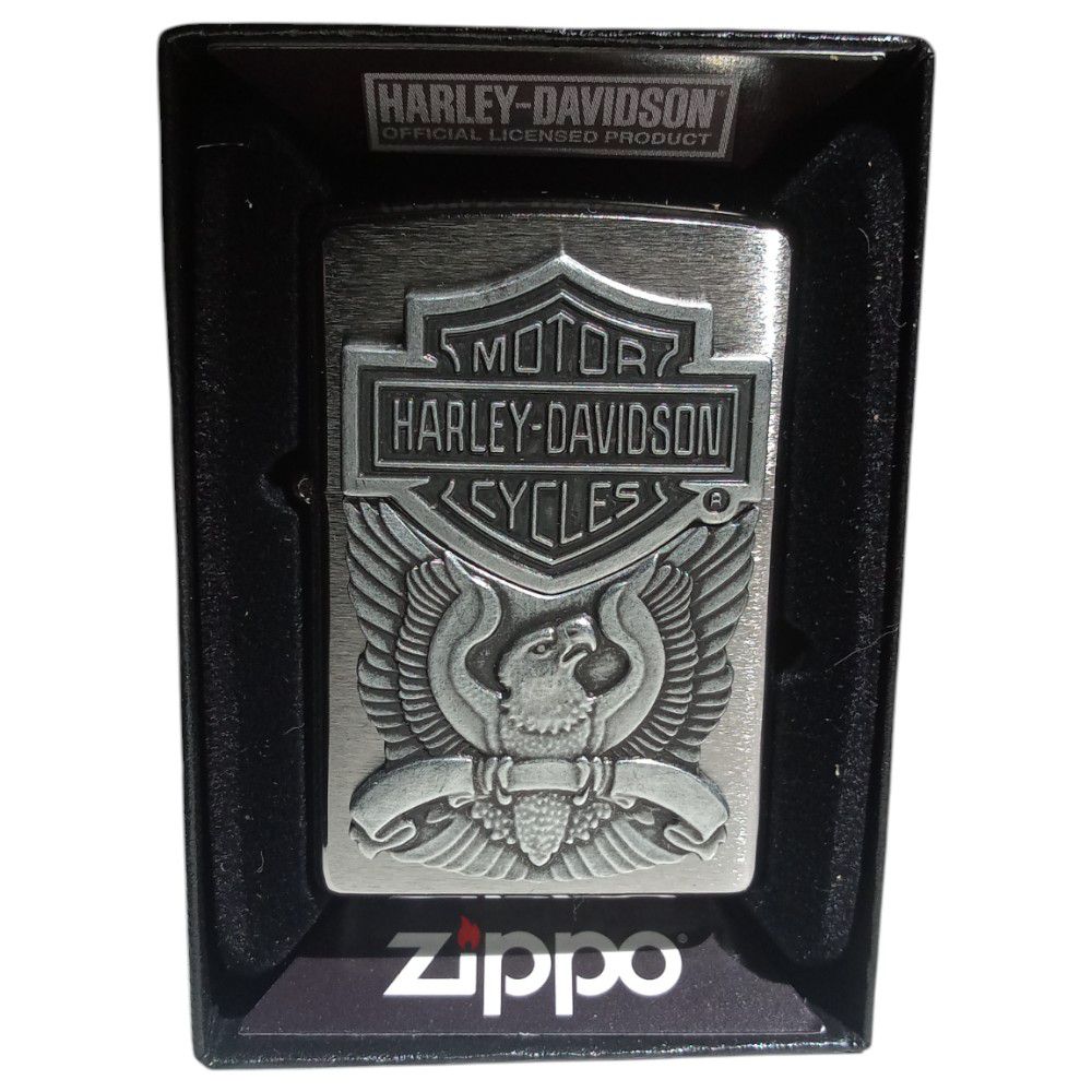 Zippo Lighter 60001207 HD Eagle - Zippo Lighter fra Zippo hos The Prince Webshop