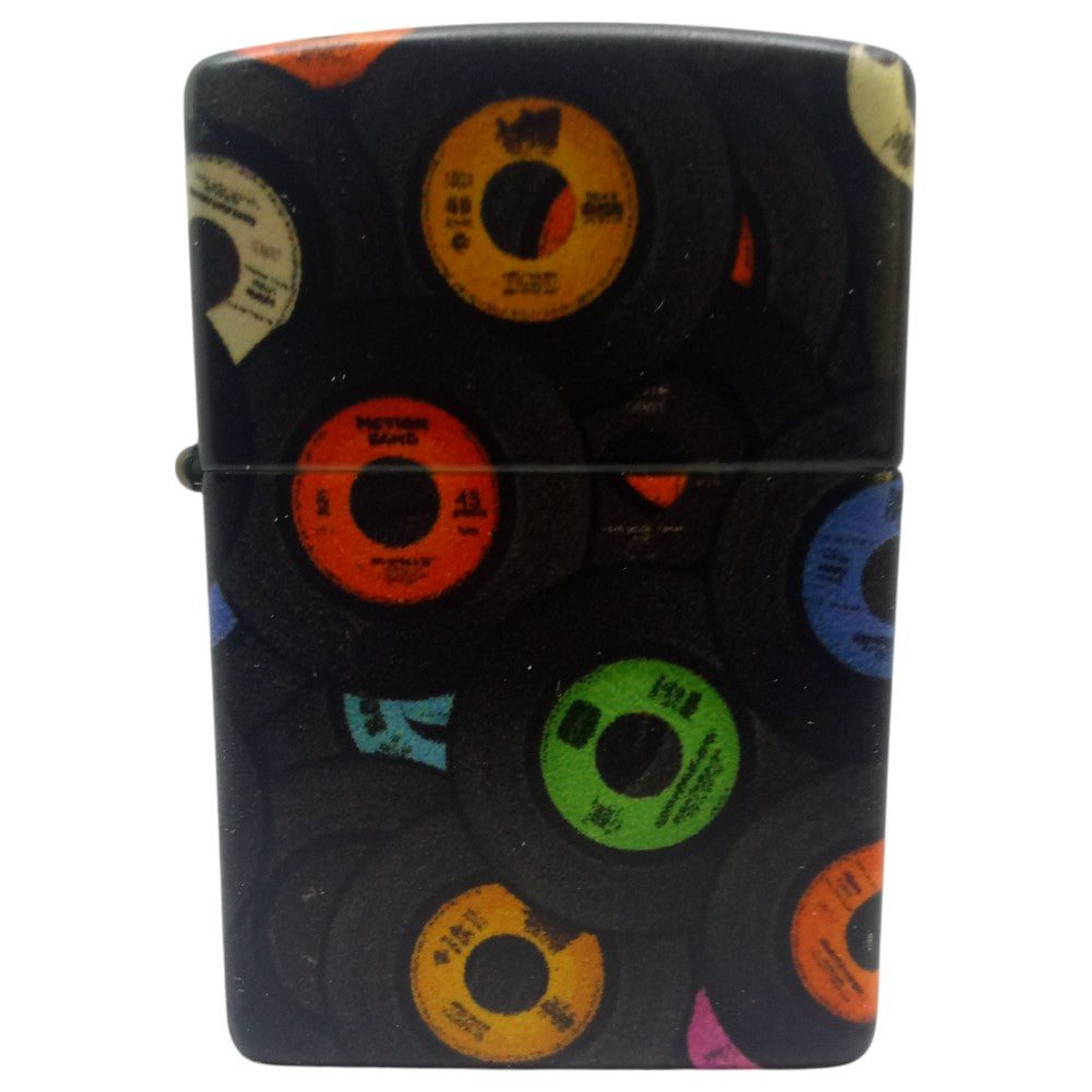Zippo Lighter 60006835 49352 Records Design - Zippo Lighter fra Zippo hos The Prince Webshop