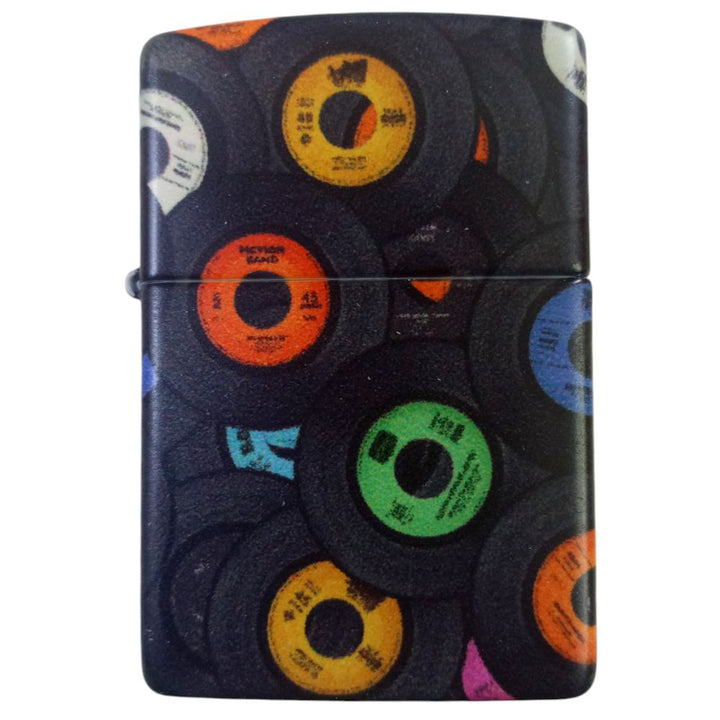 Zippo Lighter 60006835 49352 Records Design - Zippo Lighter fra Zippo hos The Prince Webshop