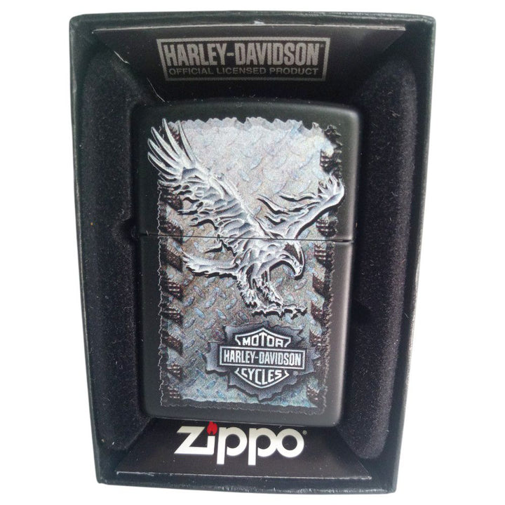 Zippo Lighter 60002353 218 Harley Davidson Iron Eagle - Zippo Lighter fra Zippo hos The Prince Webshop