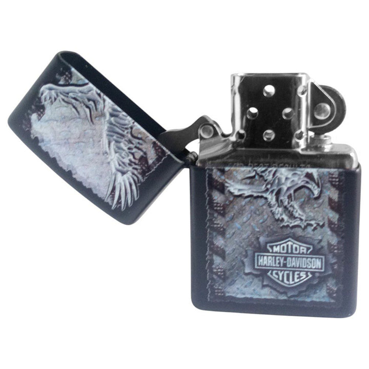 Zippo Lighter 60002353 218 Harley Davidson Iron Eagle - Zippo Lighter fra Zippo hos The Prince Webshop