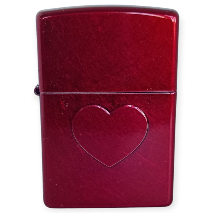 Zippo 60007423 Stamped Heart Design