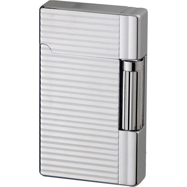 Jean Claude Flint Lighter Dustin - Chrome/Stripes