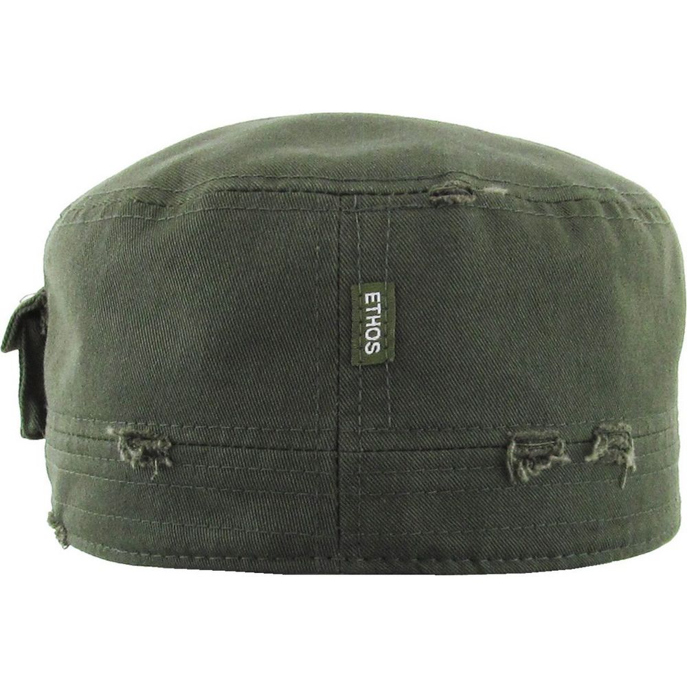 Ethos Army Cadet Cap in 100% Cotton Distressed - 4 COLORS