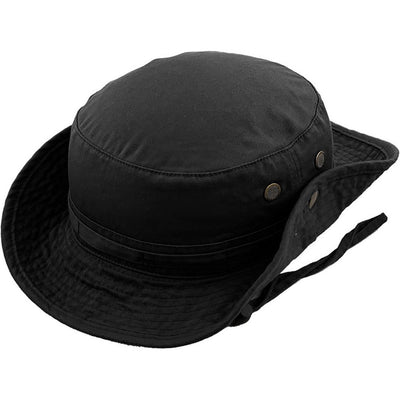 Ethos Boonie Safari hattu musta