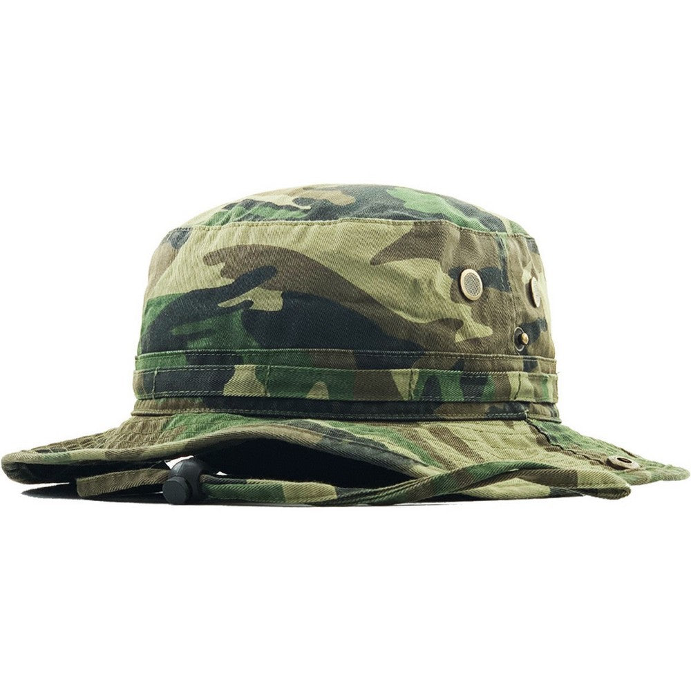 Ethos Boonie Safari Hat Green Camo