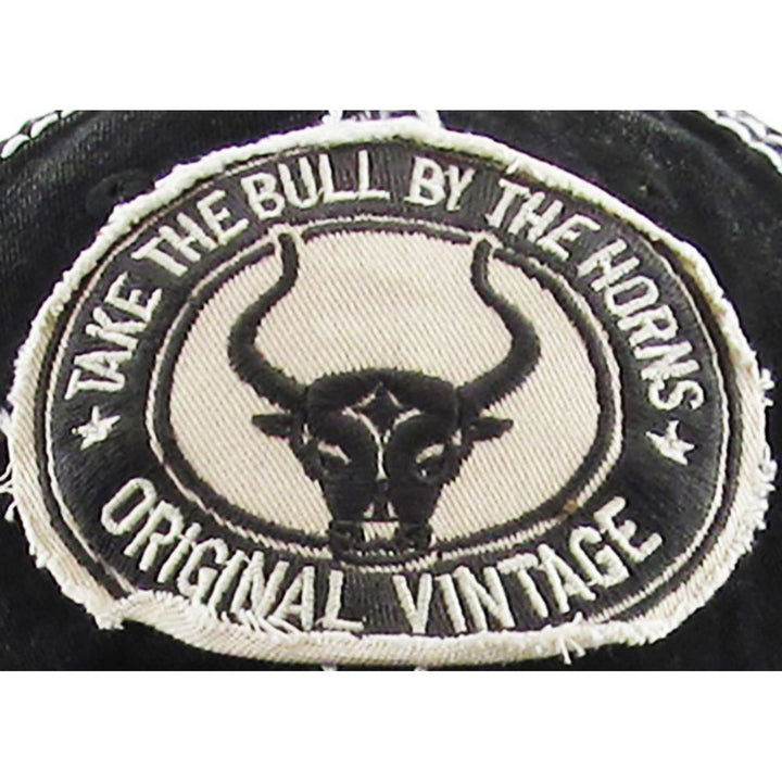 LONGHORN BULL VINTAGE BALLCAP - Sort