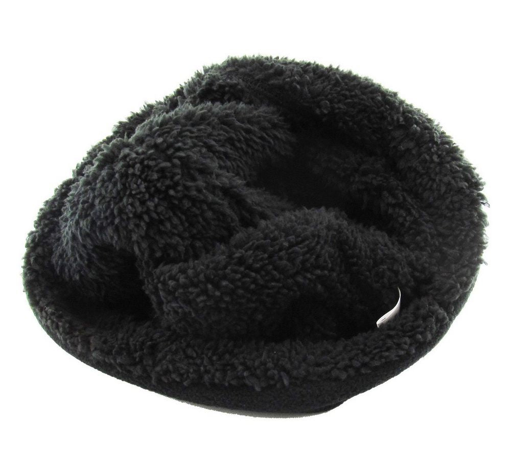 Ulkopapus Sherpa -fleece vuorattu - musta sävy