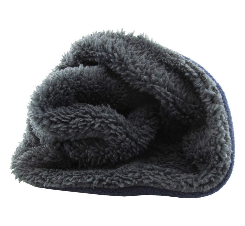 OUTDOOR BEANIE SHERPA FLEECE LINED - Blå Hue