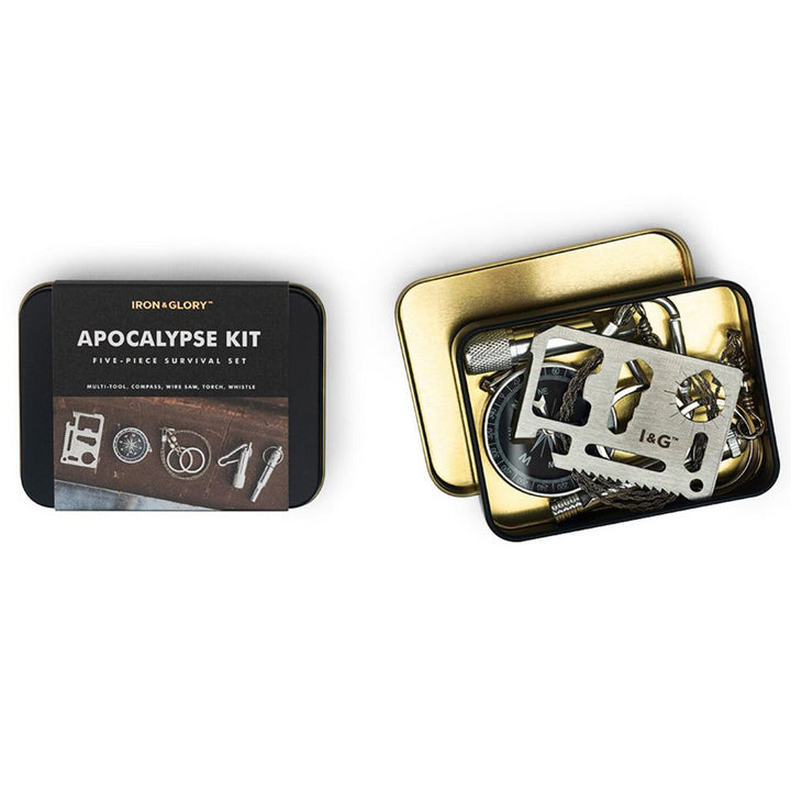 Apocalypse Overlevelses Sæt i Metal Gaveæske