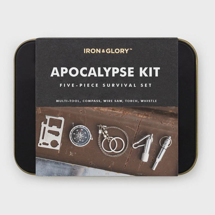 Apocalypse Overlevelses Sæt i Metal Gaveæske