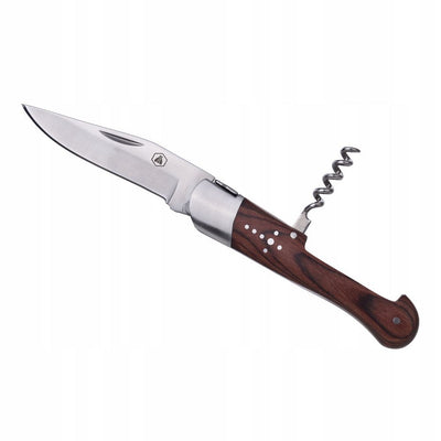 Laguiole Hunting Pocket Knife with Corkscrew